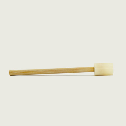 One-Hitter | Bamboo + Tagua Seed | Natural Ivory