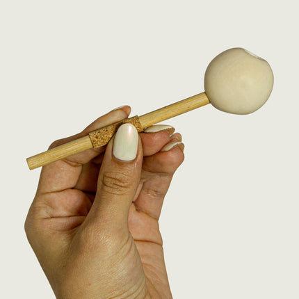Lollipop Pipe | Bamboo + Tagua Seed