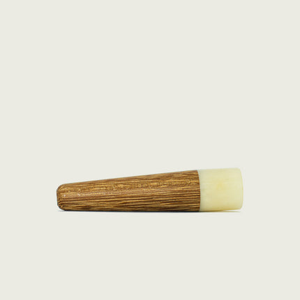 One-Hitter Pipe | Wood + Tagua Seed
