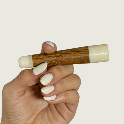 Cigar Pipe | Wood + Tagua Seed